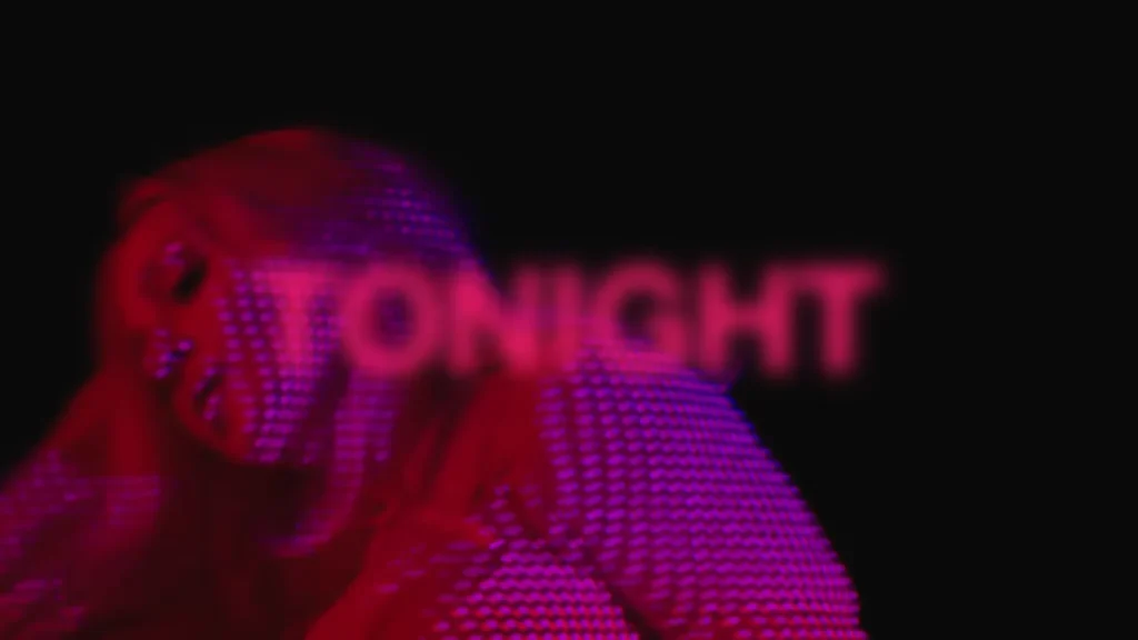 Madonna in the official visualizer for I Feel So Free