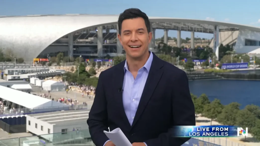 Tom Llamas reports on the devastating Midwest tornado outbreak during NBC Nightly News on June 12, 2026