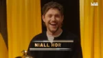 Niall Horan defending hard-boiled eggs during LADbible Entertainment’s Snack Awards