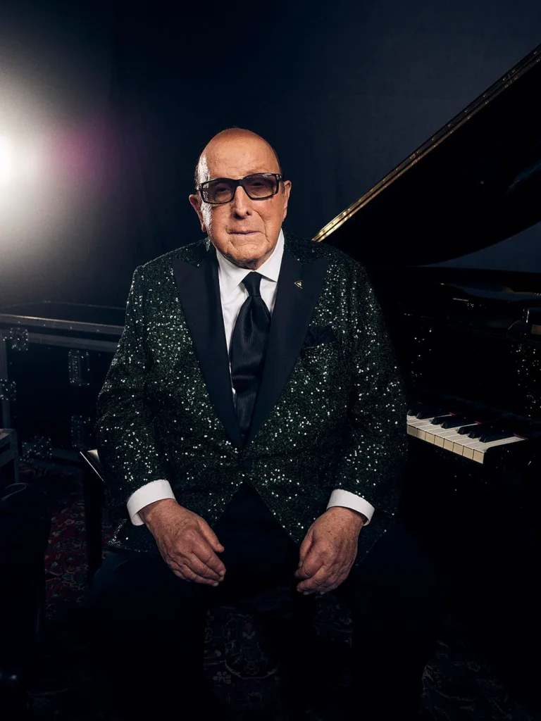 Clive Davis photographed by Daniel Prakopcyk.