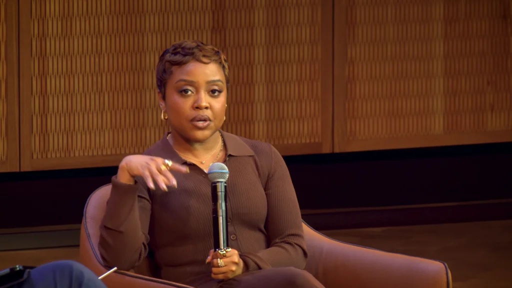 Quinta Brunson discusses internet comedy and her creative path on IMO.