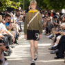 Song For The Mute Spring/Summer 2027 Summer Blues look featuring layered menswear styling