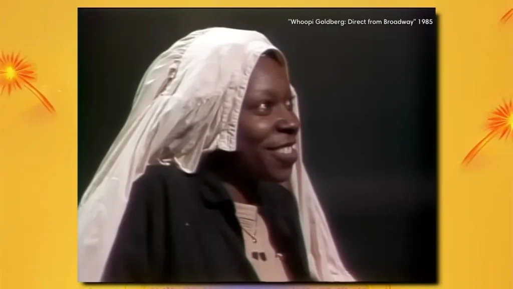 Whoopi Goldberg introduces The Whoopi Monologues segment on The View.