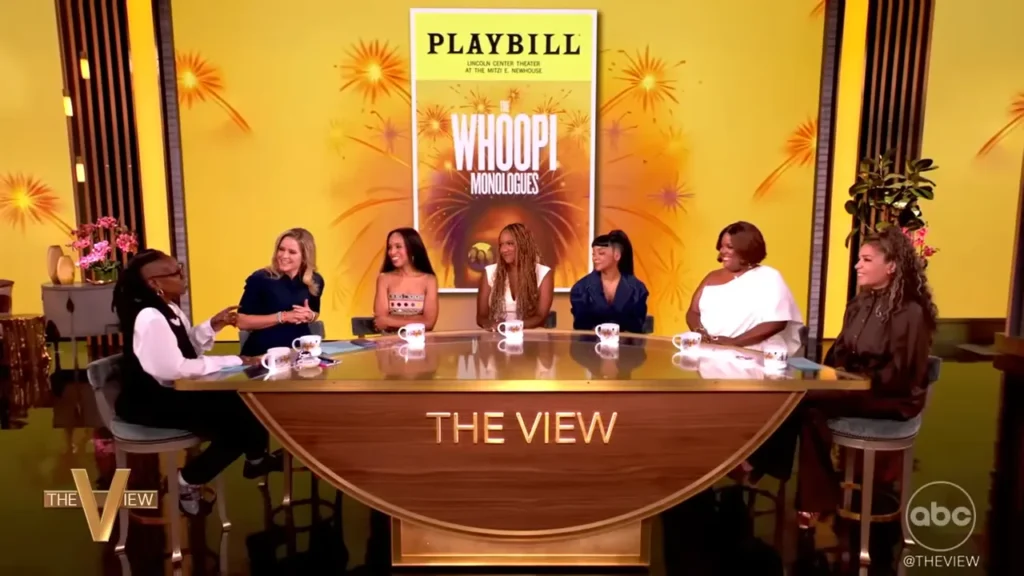 Whoopi Goldberg and Kerry Washington discuss reimagining The Whoopi Monologues on The View.