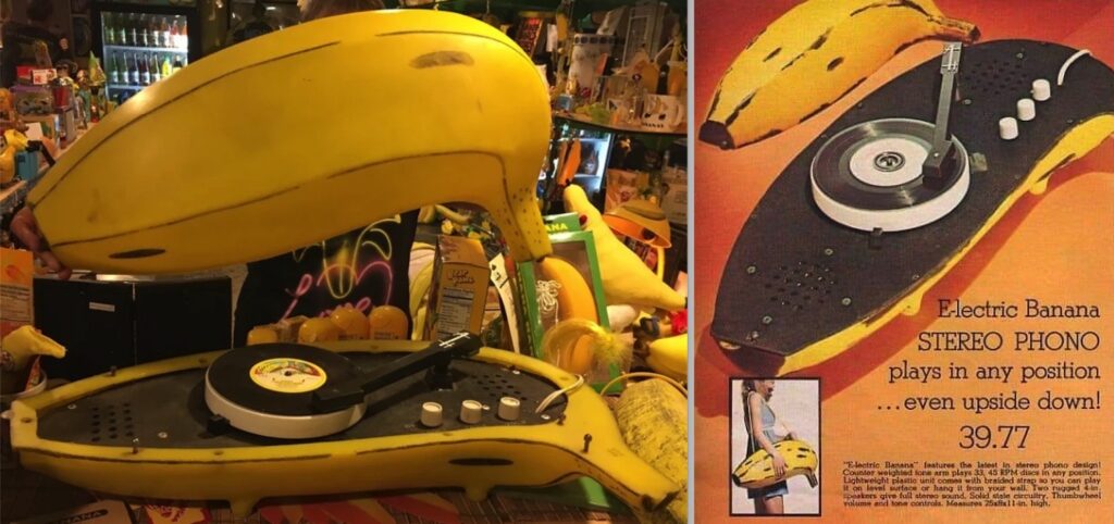 Flashback Friday: 1970s “E-lectric Banana” Stereo Phone