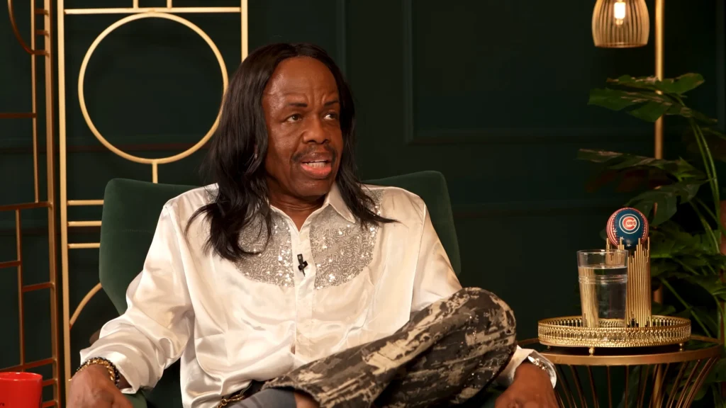 Verdine White discussing Earth Wind and Fire on The Magnificent Others with Billy Corgan
