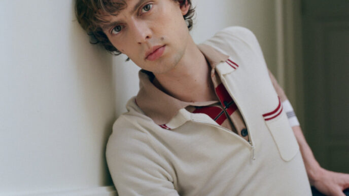 Wales Bonner Spring Summer 2027 Sun Poem lookbook image photographed by Senta Simond.