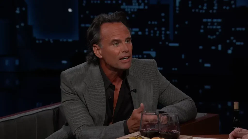 Walton Goggins discussing working in Spain and watching the World Cup on Jimmy Kimmel Live