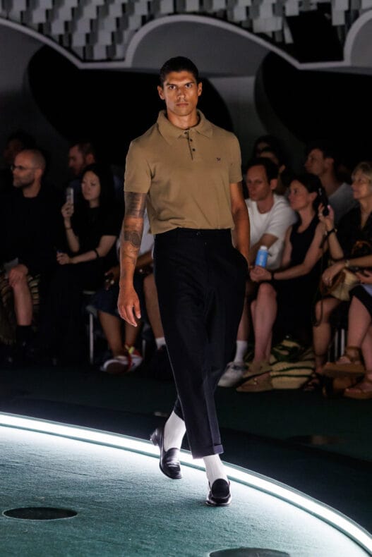 Willy Chavarria Spring Summer 2027 Comunión runway look from Paris Fashion Week
