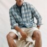 Valentin Humbroich modeling ARKET Summer 2026 shirting in a relaxed seasonal look.