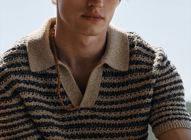 Valentin Humbroich wearing Banana Republic's cotton-linen for the June 2026 edit