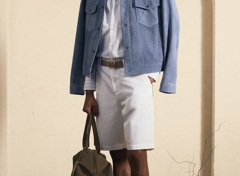 Canali Spring/Summer 2027 menswear look from the On the Spice Route collection.