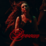 Rêve in a dark red-and-green nightclub scene with the song title “Devour” written in red script across the lower image.
