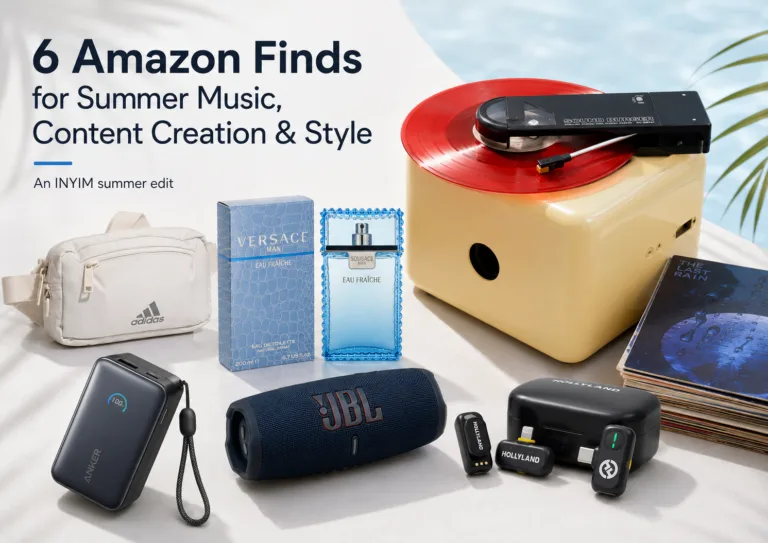 6 Amazon Finds for Summer Music, Content Creation and Style