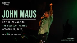 John Maus Brings Darkwave Devotion To The Belasco Theatre In Los Angeles