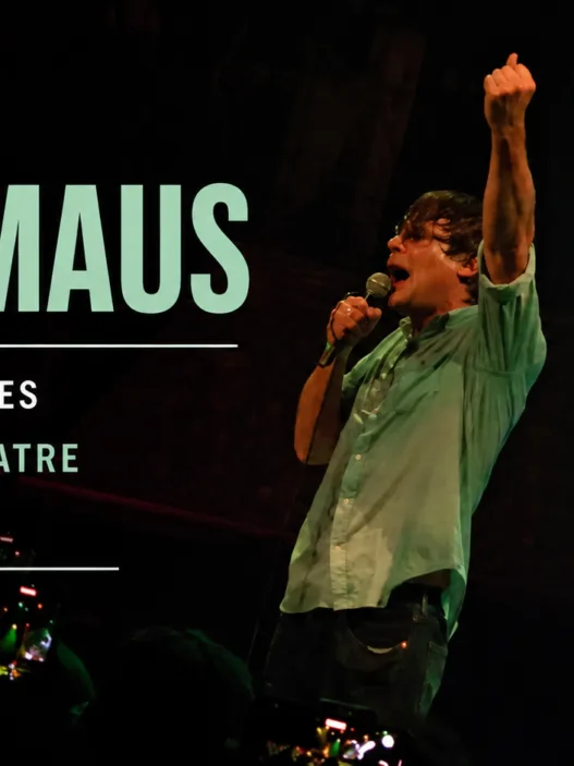 John Maus performs live at The Belasco Theatre in Los Angeles during his Later Than You Think tour cycle on October 22, 2025.