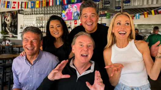 Mark Kriski 70th birthday lunch tribute graphic for the longtime KTLA Morning News weather icon.