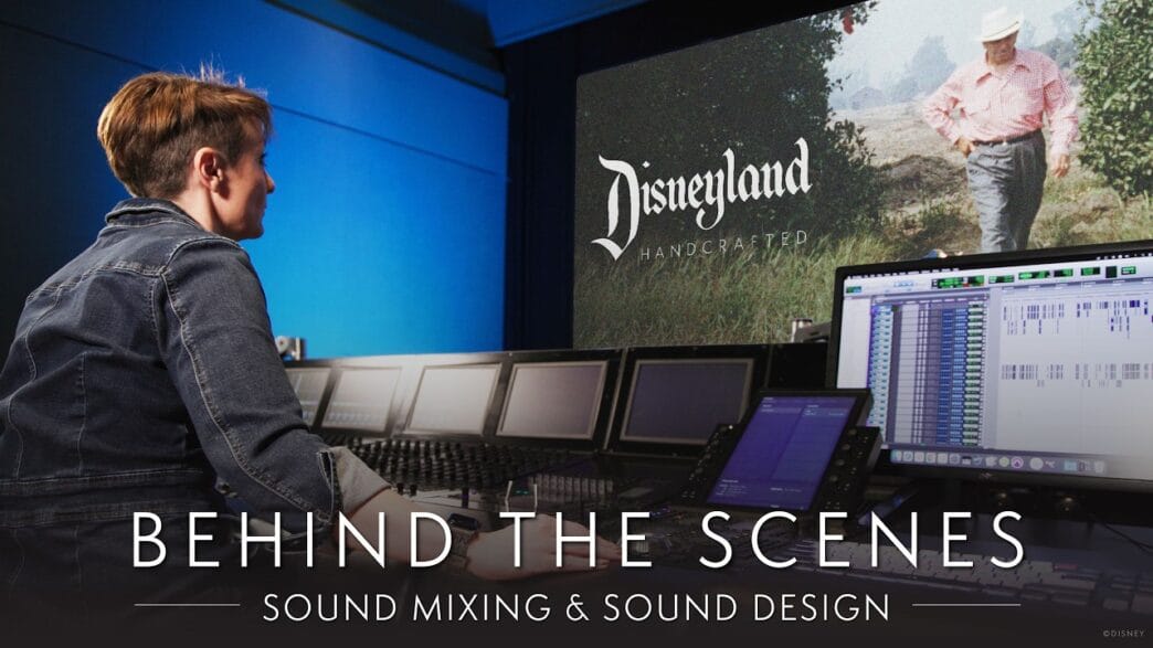 Behind-the-scenes look at the sound restoration created for the Disneyland Handcrafted documentary