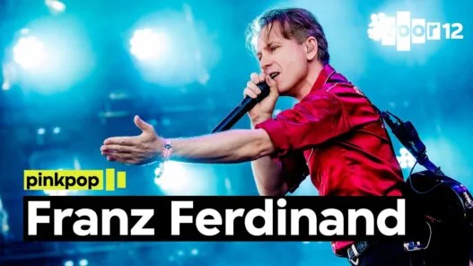 Franz Ferdinand performing live at Pinkpop 2026 in Landgraaf Netherlands