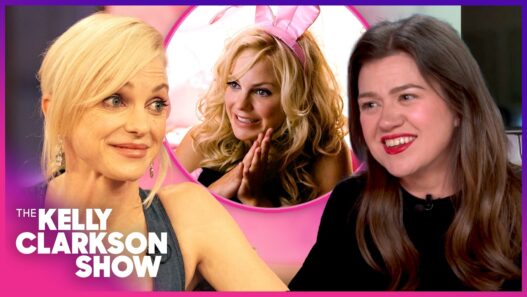 Anna Faris recreating The House Bunny demon voice on The Kelly Clarkson Show