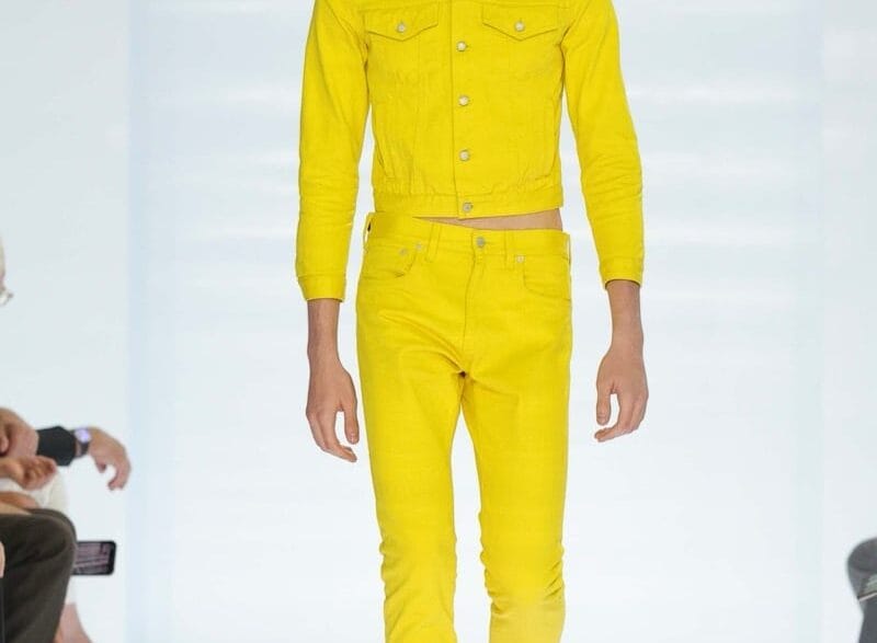 Prada Spring/Summer 2027 menswear look from the CLARITY collection.
