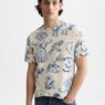 Joe Barnes modeling the Scotch and Soda x Royal Delft Spring Summer 2026 capsule collection