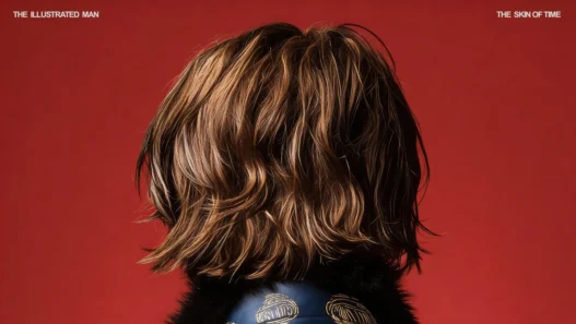 THE ILLUSTRATED MAN photographed for The Skin Of Time debut album campaign