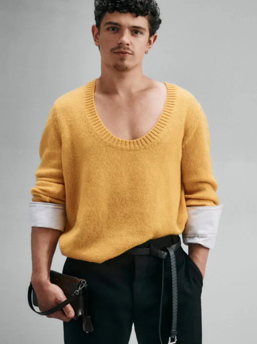 Noah Jupe at Spring Summer 2027 menswear fashion week