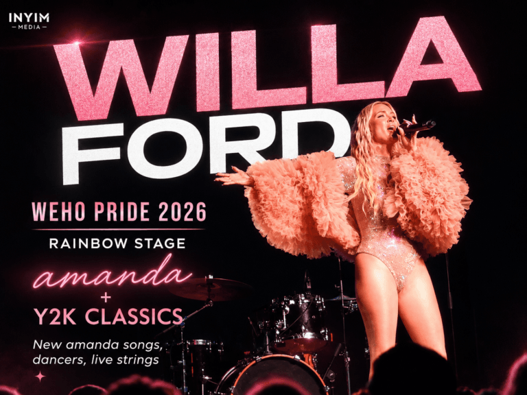 Willa Ford Brings amanda and Y2K Classics to WeHo Pride