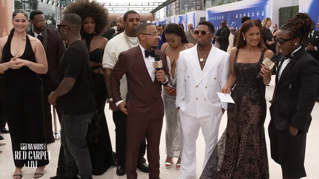 Ray J on the BET Awards 2026 red carpet before the show