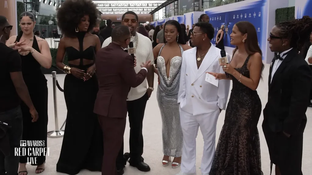 Ray J walking the BET Awards 2026 red carpet