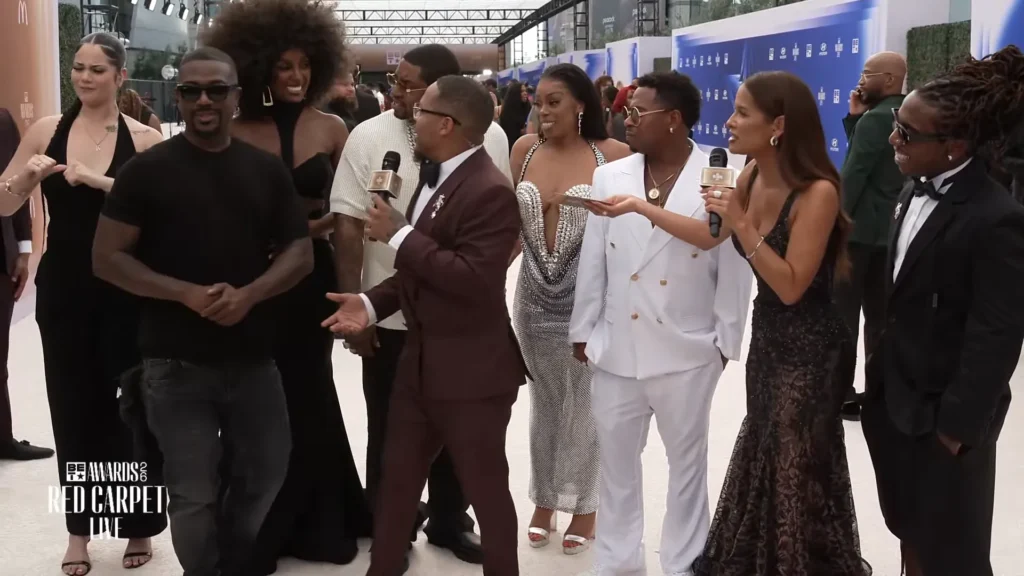 Ray J red carpet appearance during BET Awards 2026 live stream