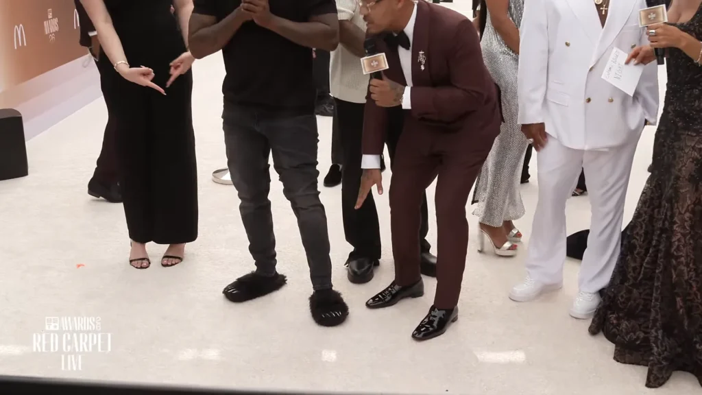 Ray J interview moment from BET Awards 2026 red carpet