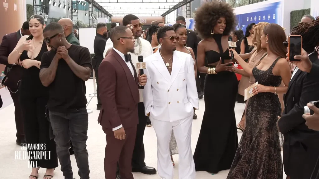 Ray J during BET Awards 2026 red carpet coverage
