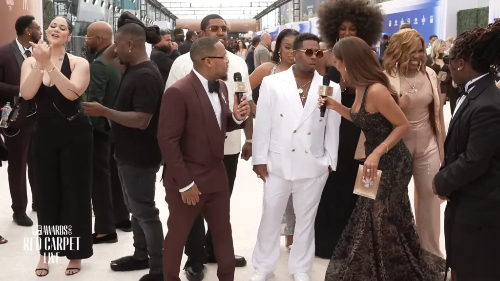 Ray J at the BET Awards 2026 red carpet live stream
