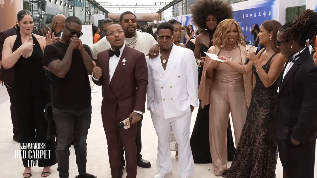 Ray J red carpet moment during BET Awards 2026 coverage