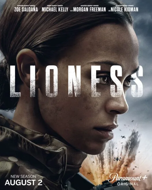 Zoe Saldaña appears as CIA operative Joe in the official Lioness Season 3 trailer