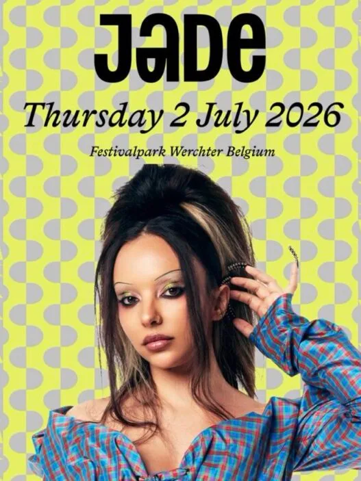 JADE performing live at Rock Werchter 2026 in Belgium.