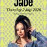 JADE performing live at Rock Werchter 2026 in Belgium.