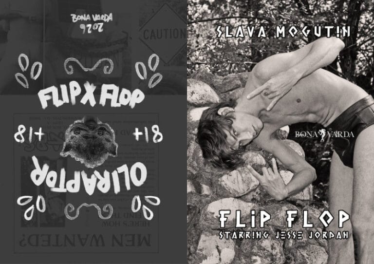 Slava Mogutin x Oli Raptor Unleash “FLIP FLOP” Zine