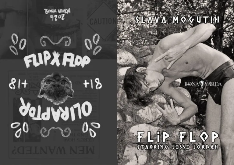 Slava Mogutin x Oli Raptor Unleash “FLIP FLOP” Zine