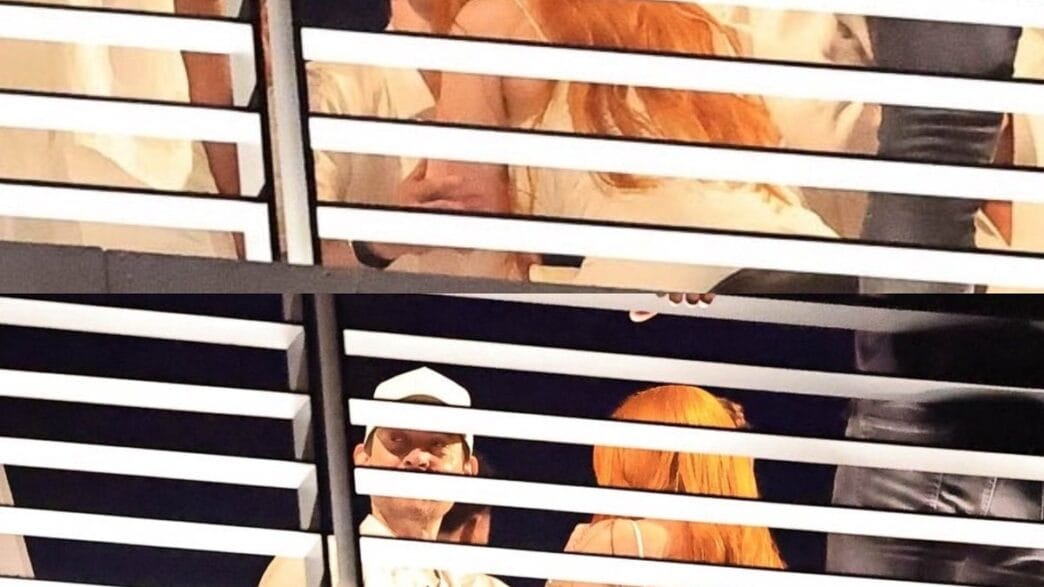 Ice Spice and Tobey Maguire at Michael Rubin’s White Party as viral photos spark online rumors