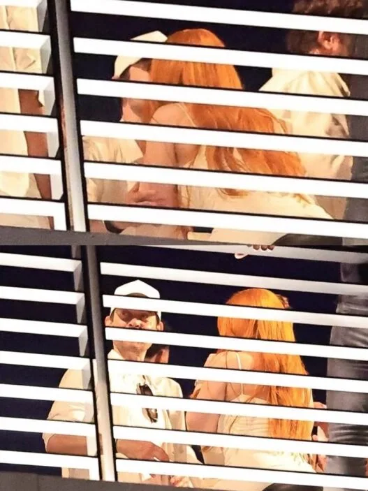 Ice Spice and Tobey Maguire at Michael Rubin’s White Party as viral photos spark online rumors