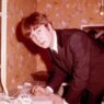 John Lennon during The Beatles’ mid-1960s Rubber Soul period