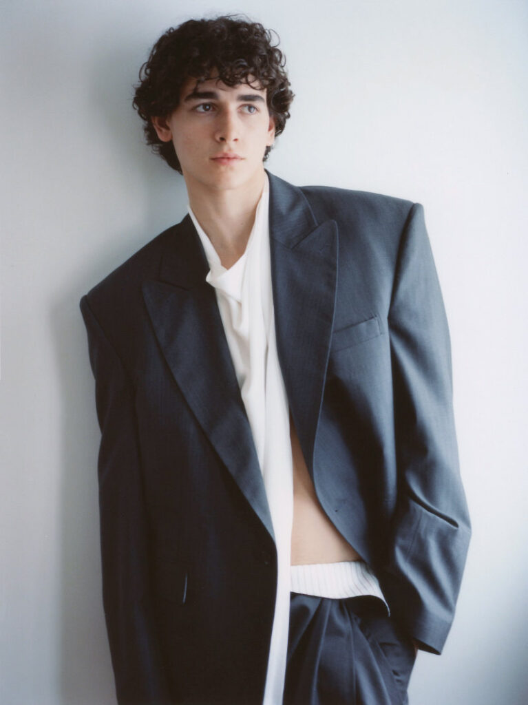 A Series 3 model posed within Timothy Li’s softly observed apartment world