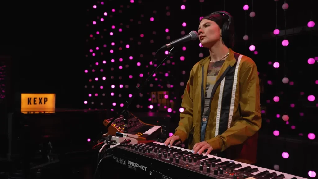 Automatic performs Black Box live inside the KEXP studio