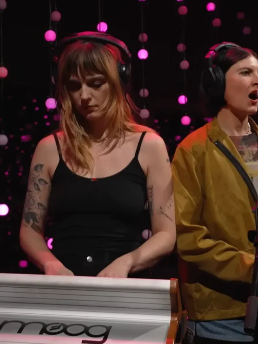 Automatic performs “Mercury” near the end of its live KEXP studio session