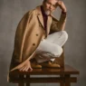Ethan Hawke appearing in Canali’s Global Brand Ambassador campaign