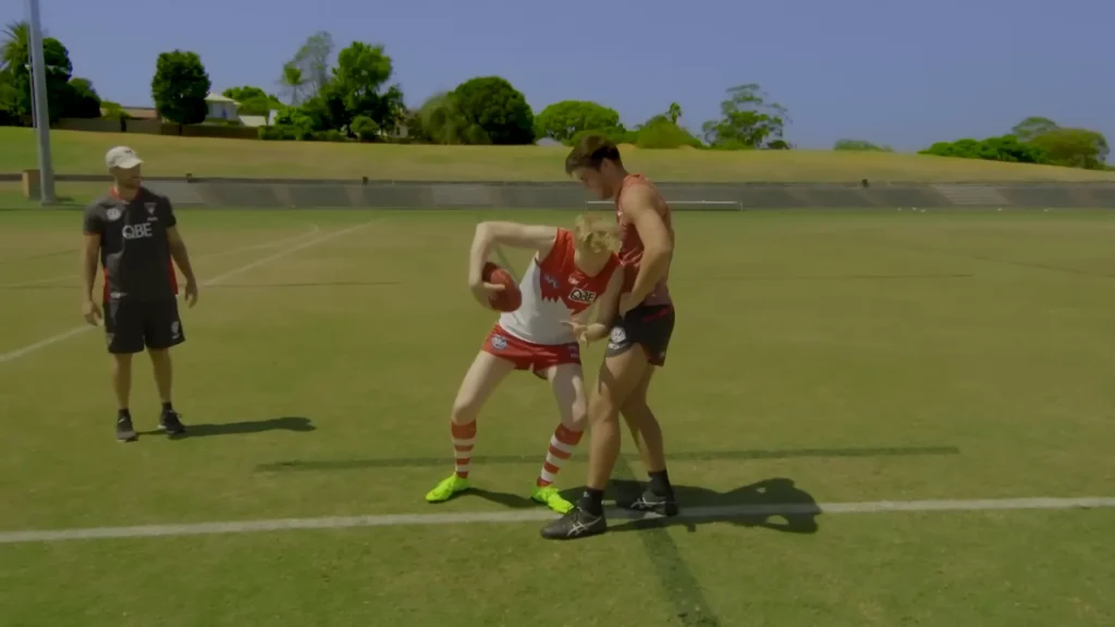 Conan O’Brien appears in another scene from the Conan In Australia Team Coco special.
