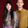 Dakota Johnson appears in a Valentino Beauty portrait for the brand’s new fragrance era with Alexander Skarsgård.